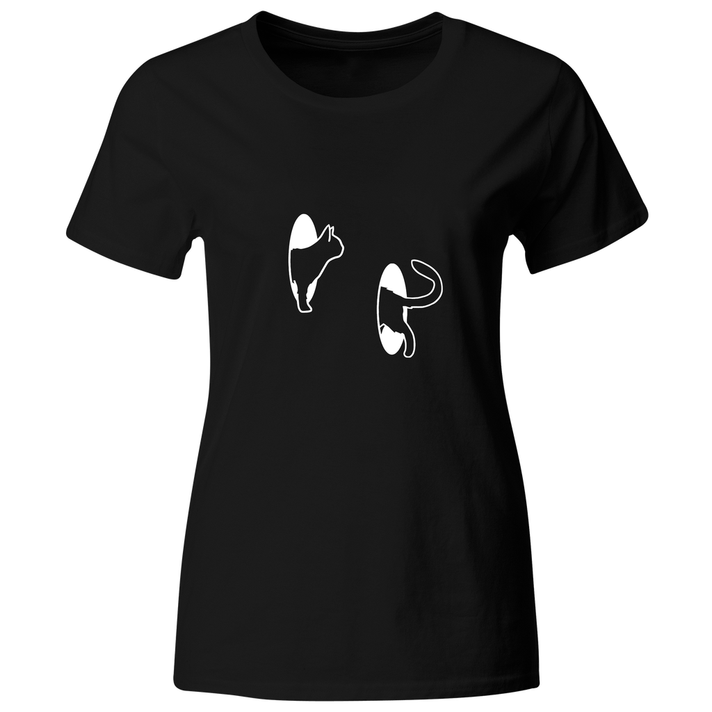 Playera Color Ic154. Meme Anime gato agujero negro fisica universo