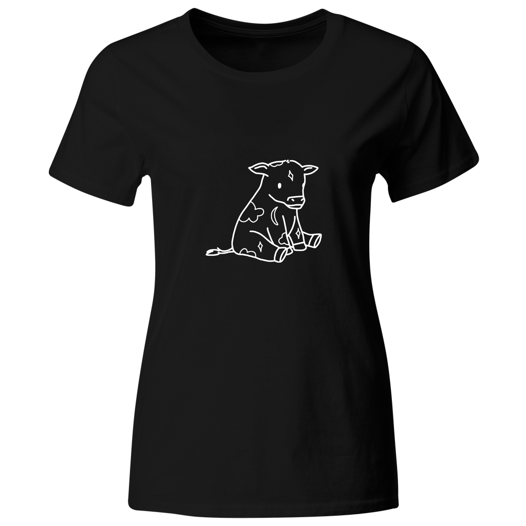 Playera Color Ic156. Meme Anime vaca brujita aesthetic celestial