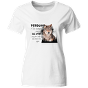Playera Individual Lk725. Frase meme lobo. 