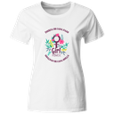 Playeras Poder Feminino GP4. Fuerza en cada paso