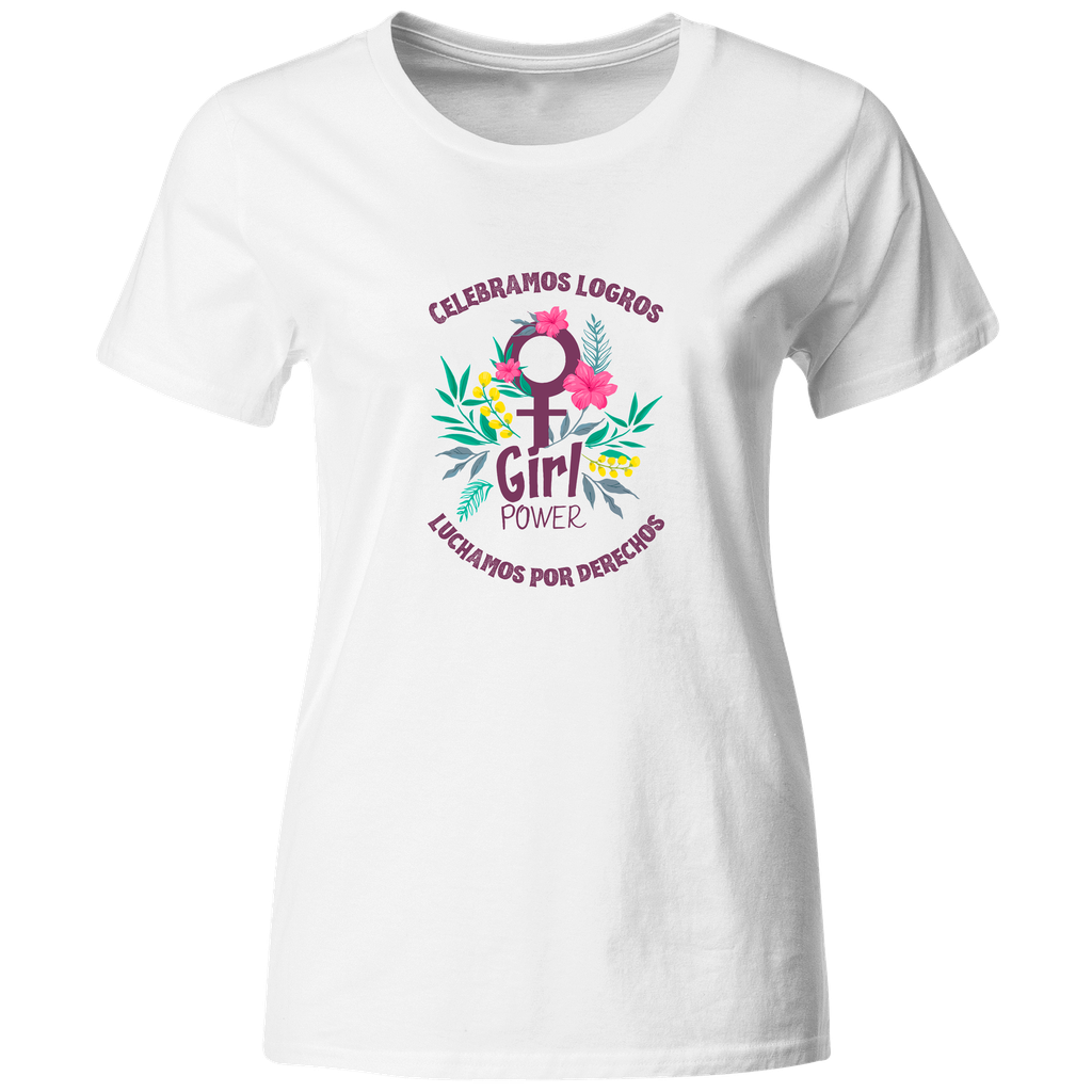 Playeras Poder Feminino GP5. Luchamos por derechos