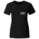 Playera Bordada Lc78. Frase meme vengo por el chisme