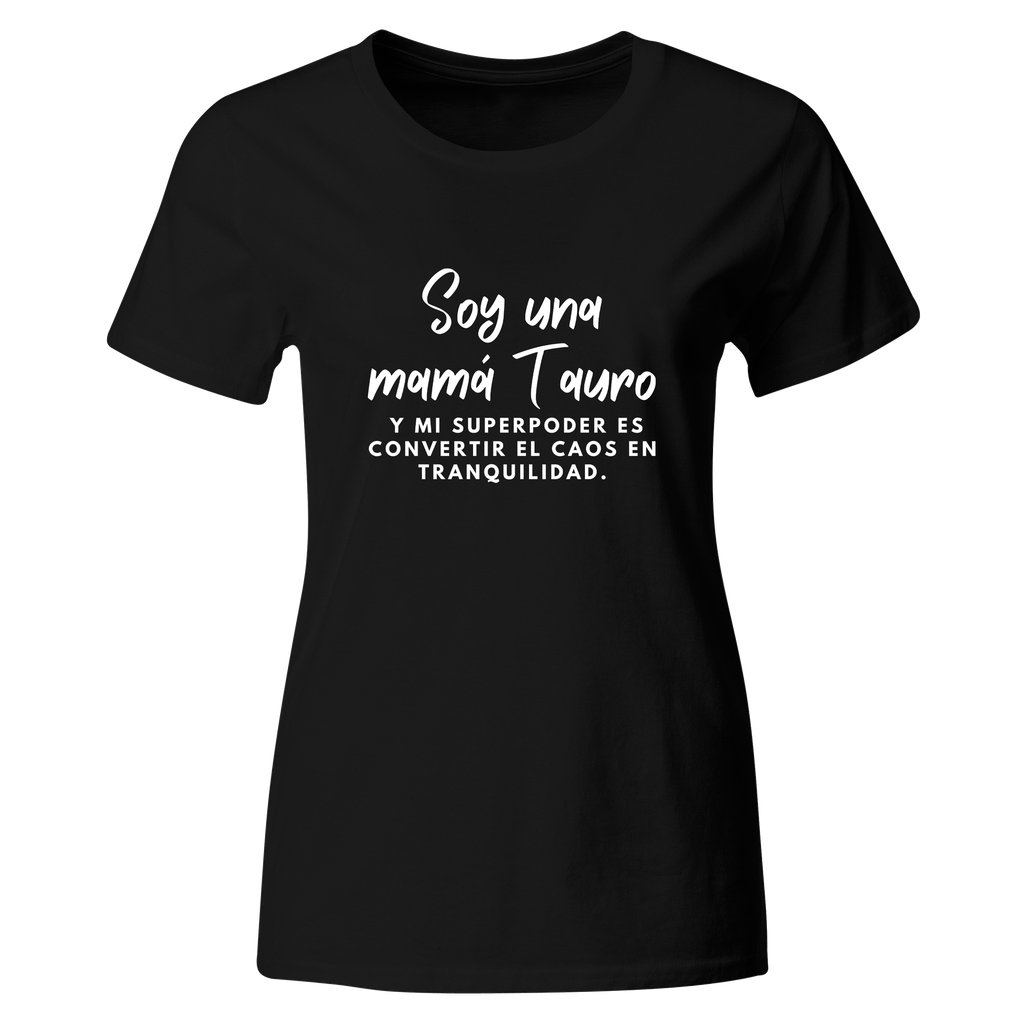 Playera Fdm18. Soy una mamá Tauro. Zodiacal 