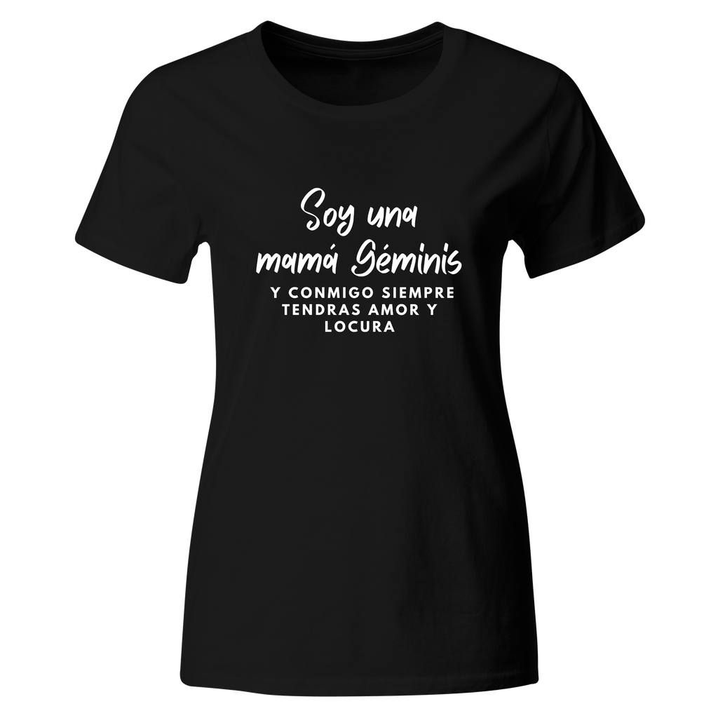 Playera Fdm19. Soy una mamá Geminis. Zodiacal