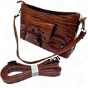 Bolsa LCB7 color café oscuro