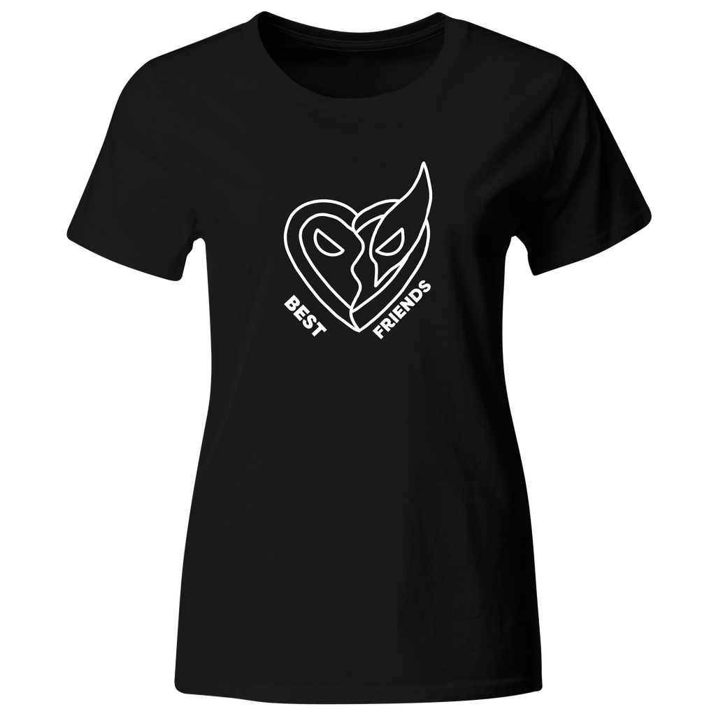 Playera Color ic157. Deadwolver best friends