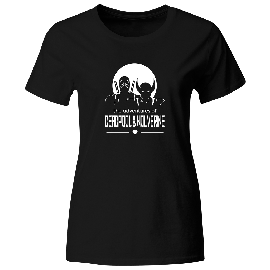 Playera Color ic159. Deadwolver best friends 