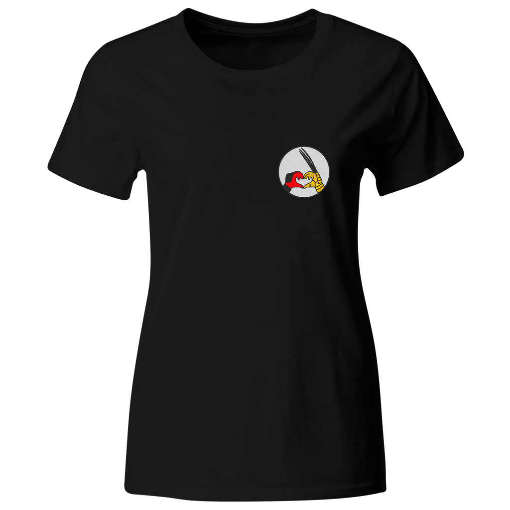 Playera Bordada Lc84. Deadwolver Best Friends Corazon