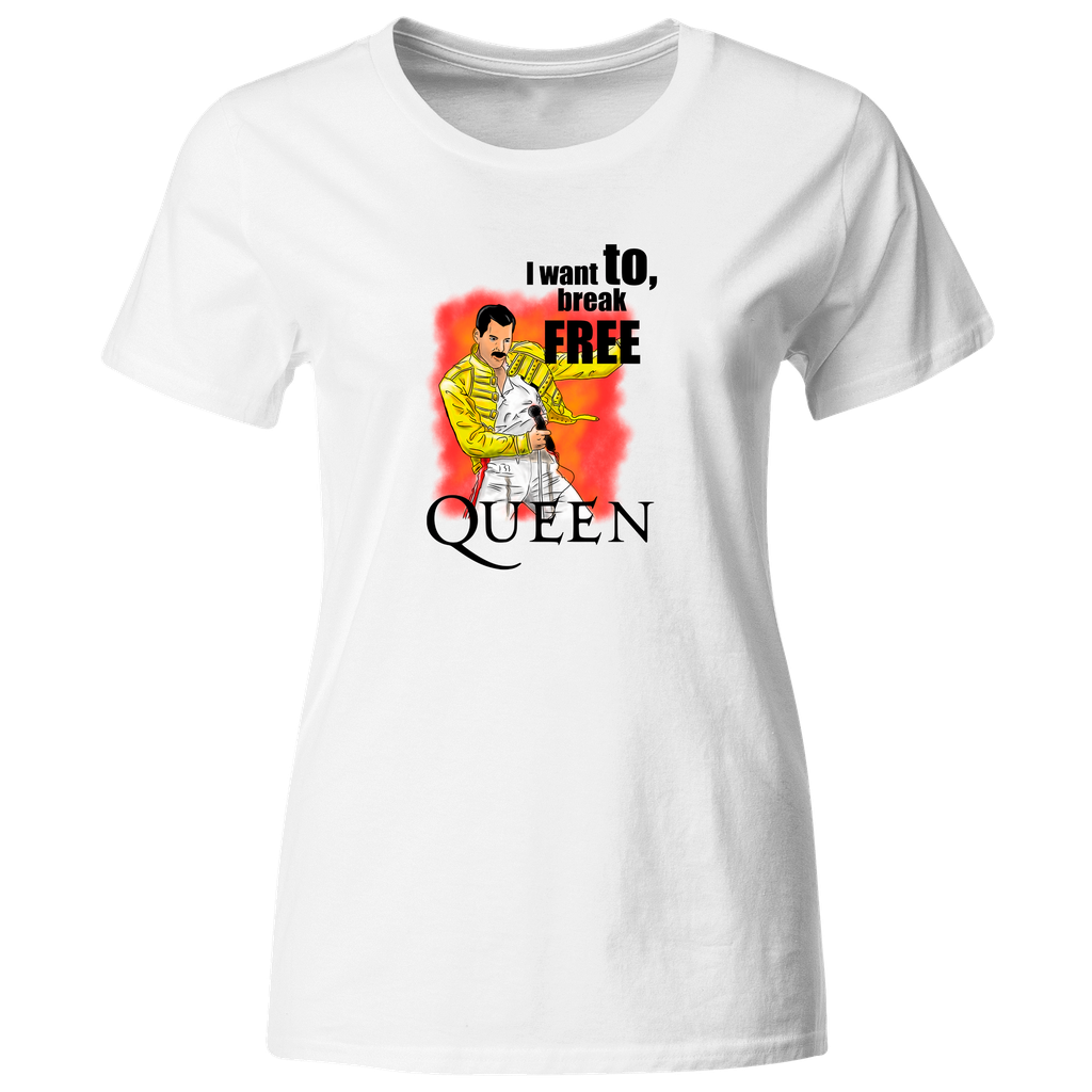 Playera Individual fmq1. artista famoso queen Freddie