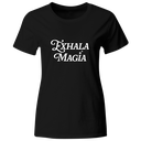 Playera Color lk750. Frase positiva. Exhala magia