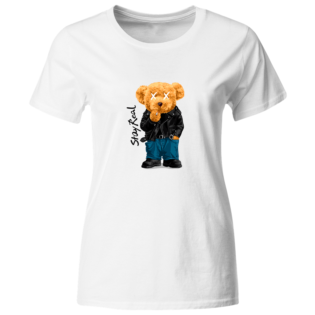 Playera Individual Lktb30. Teddy Oso Bear. Stay Real
