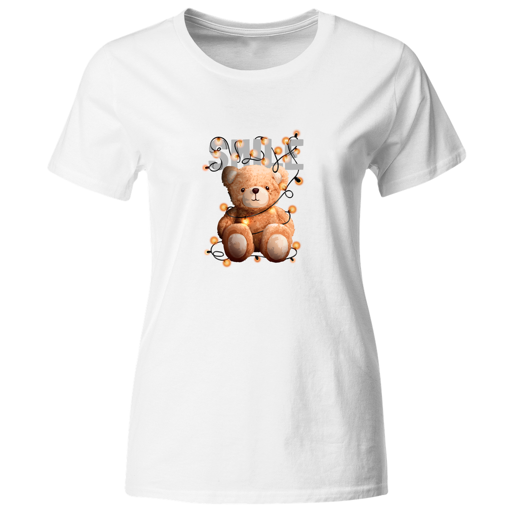 Playera Individual Lktb40. Teddy Oso Bear. Smile