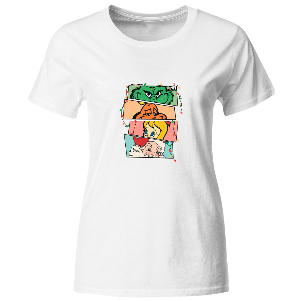 Playera Individual Na165. Navidad navideña peliculas