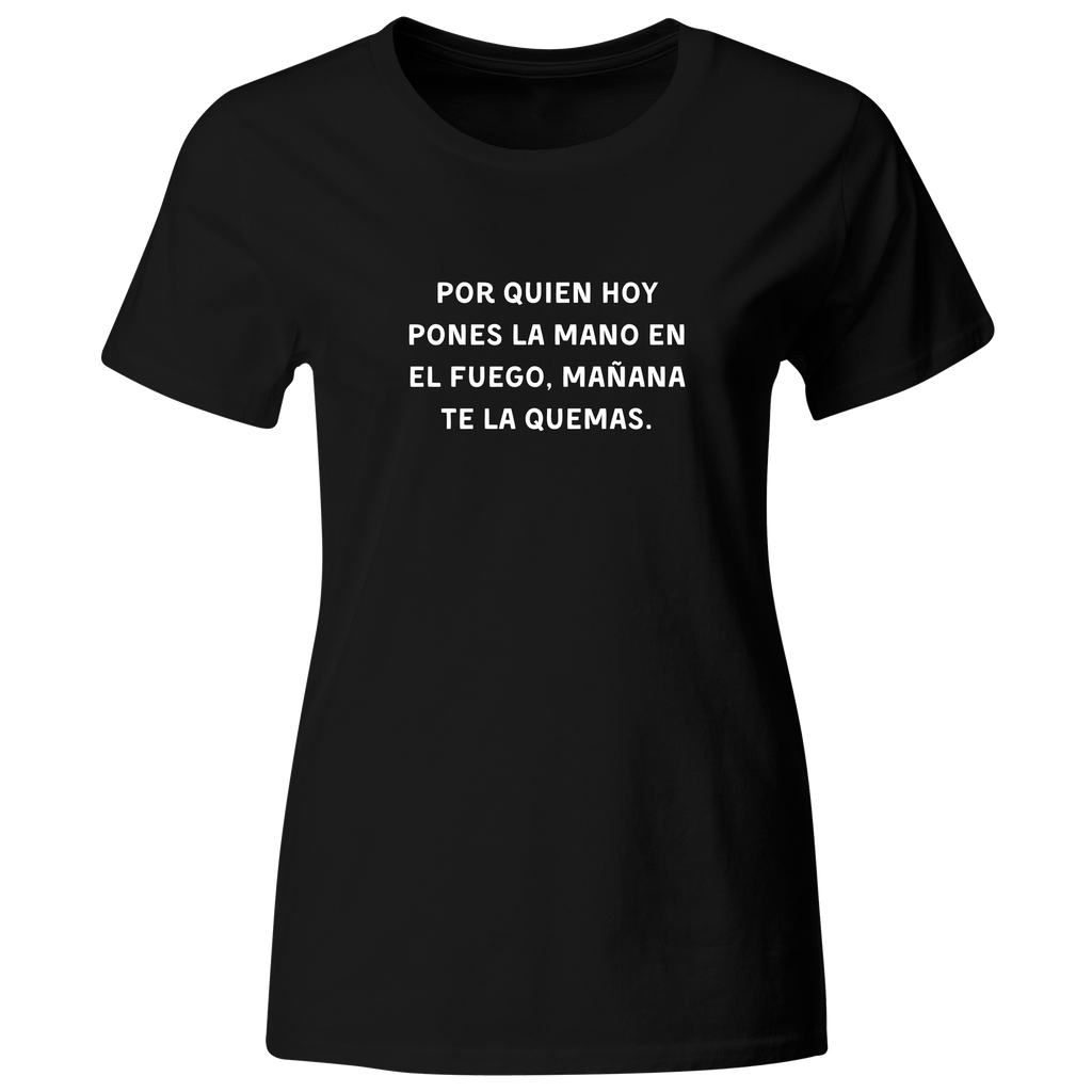 Playera Color Lk757. Frase positiva reflexión