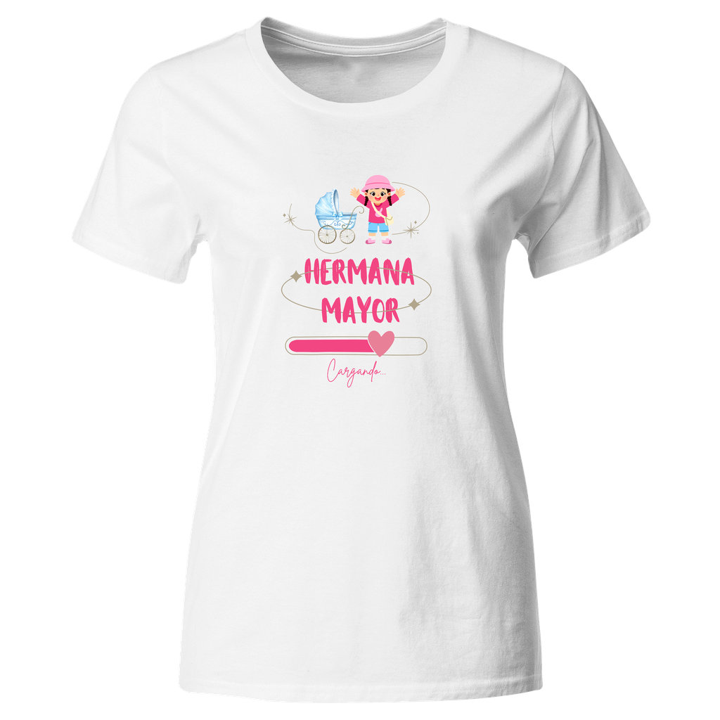 Playera Due8. Bebé En Camino Hermana Mayor  De Un Niño