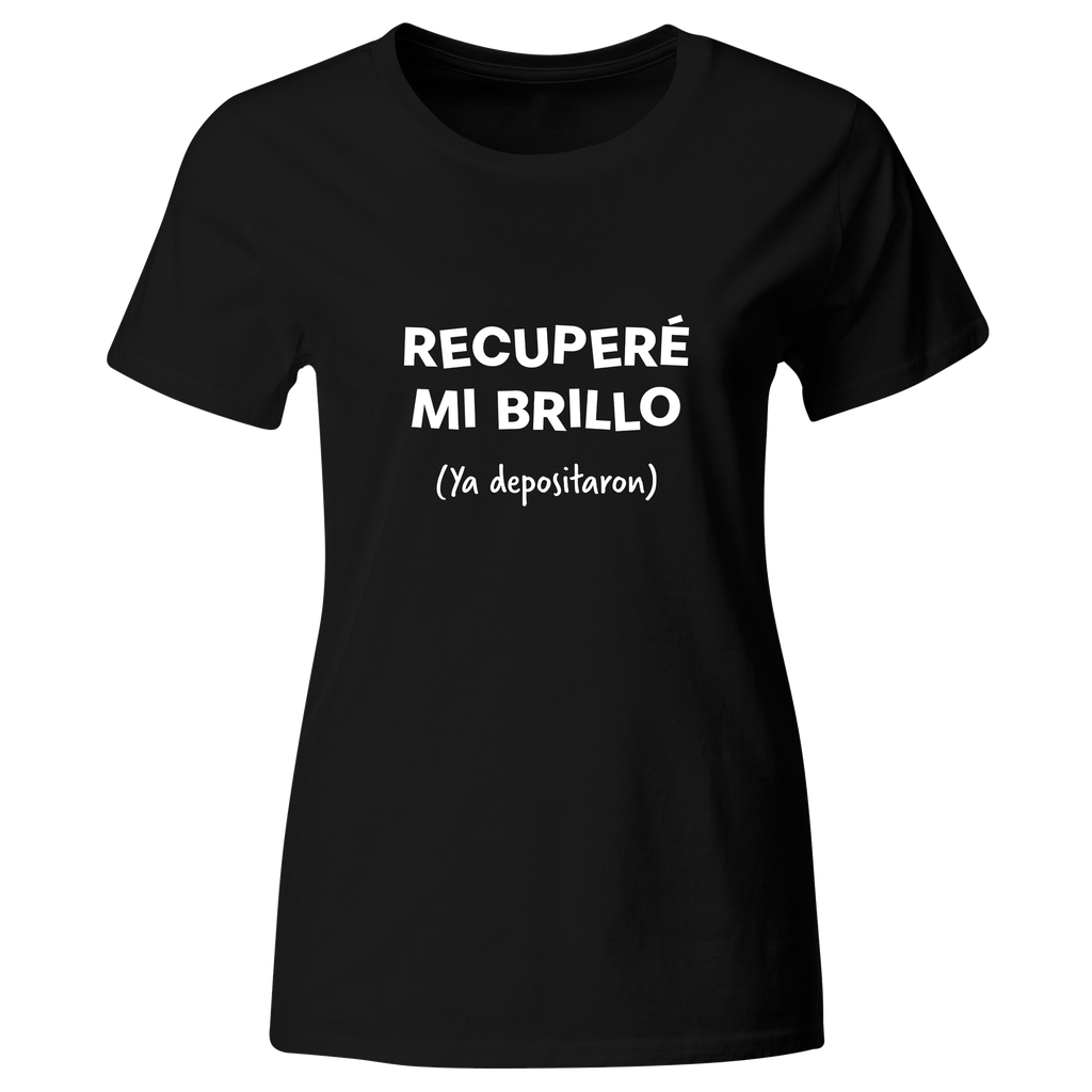 Playera Color Lk769. Frase Meme: Ya Depositaron