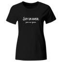 Playera Color Lk772. Frase Meme: Soy un amor pero no ejerzo