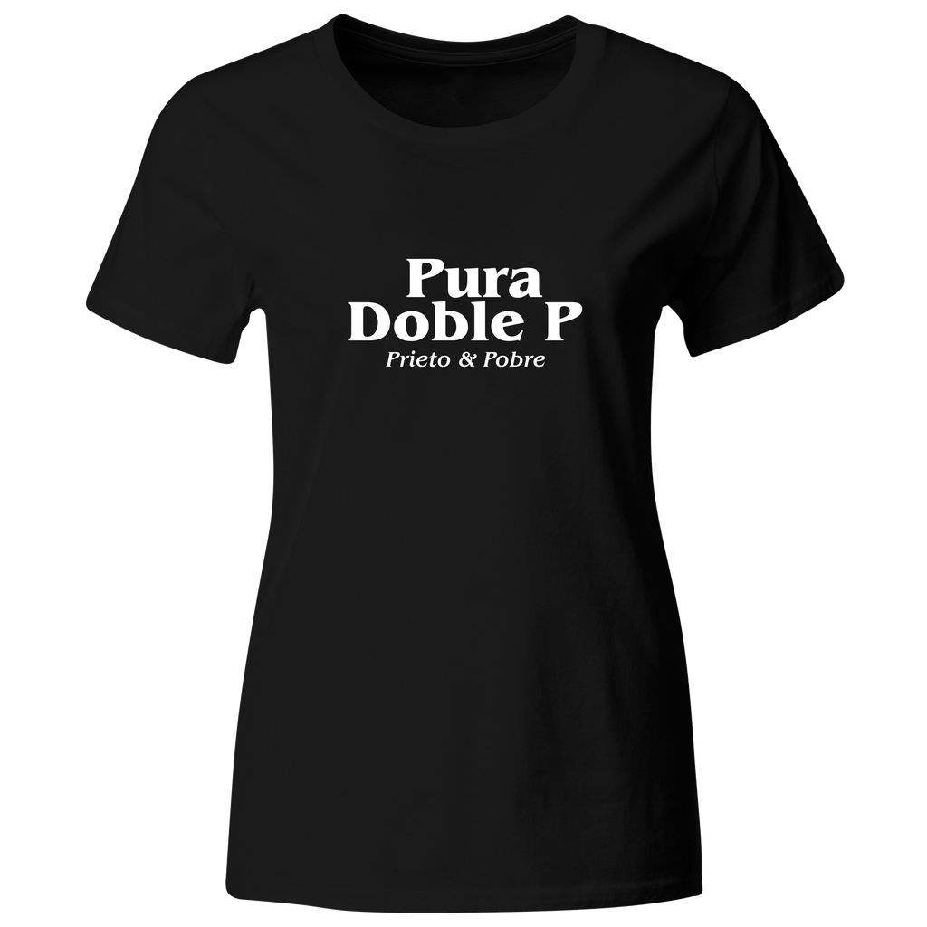 Playera Color Lk785. Frase meme: Pura doble P. Prieto y pobre