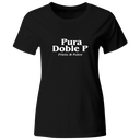 Playera Color Lk785. Frase meme: Pura doble P. Prieto y pobre