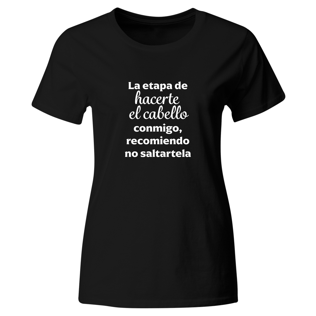 Playera Color Lk789. Frase Emprendedora: Cabello