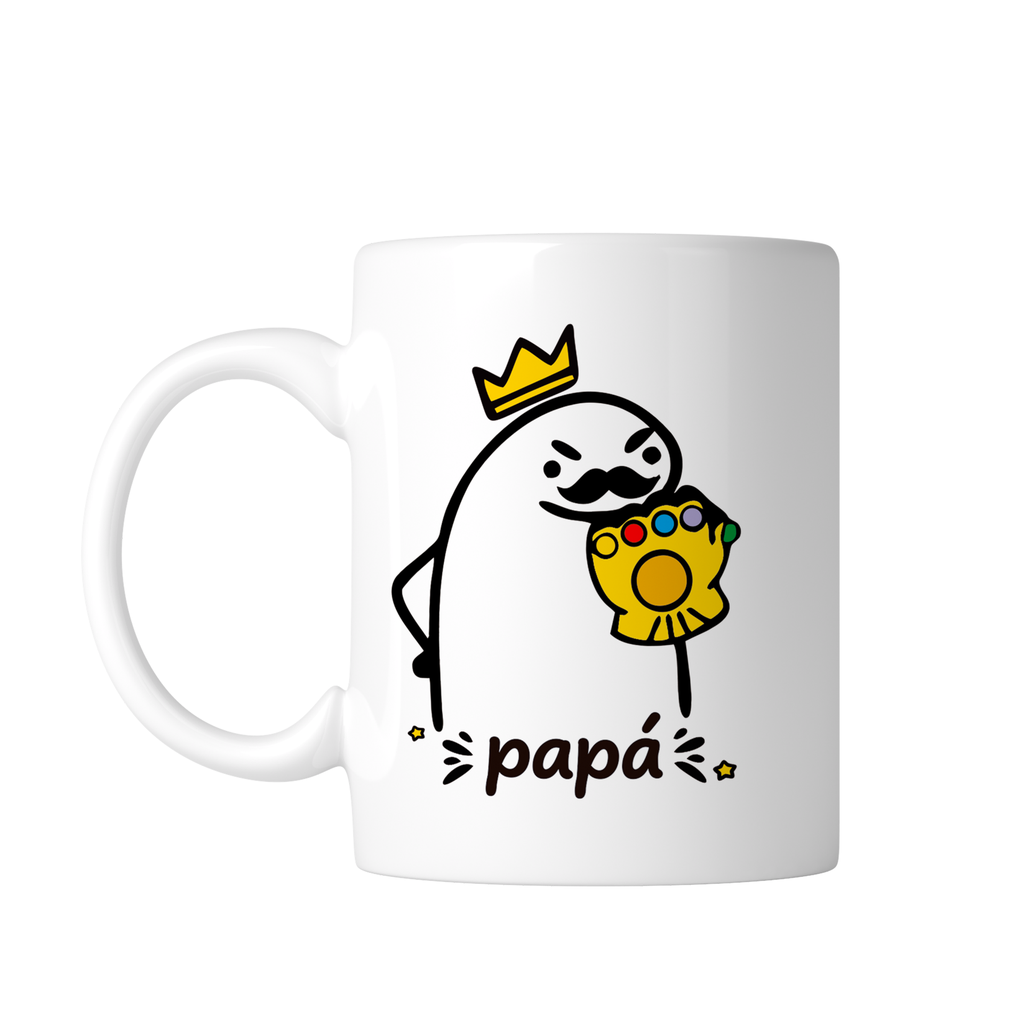 Taza Tae216. Papá Anime Frases Divertidas Padre 