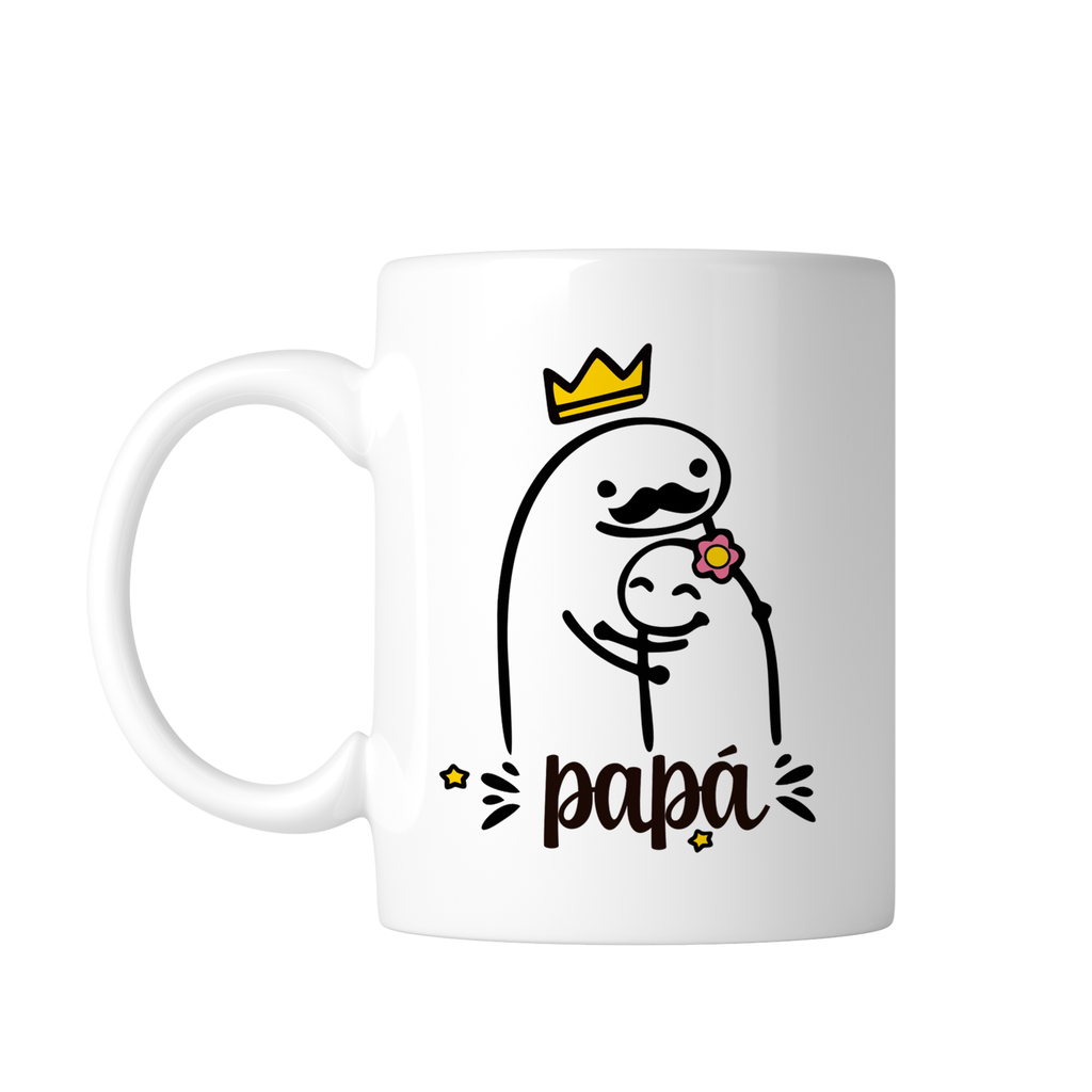 Taza Tae221. Papá Anime Frases Divertidas Padre 