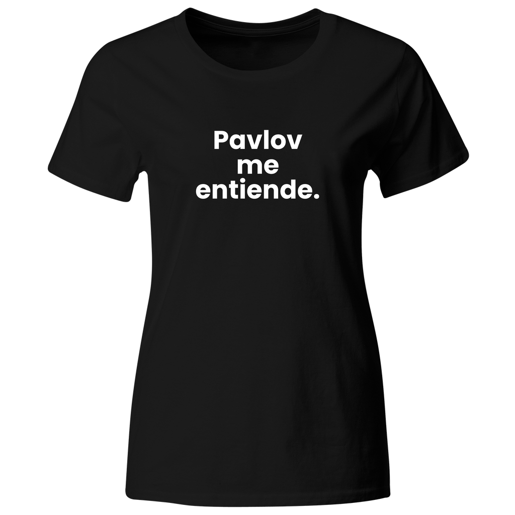 Playera color LK819. Psicologia Frase Positiva: Pavlov me entiende