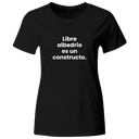 Playera color LK821. Psicologia Frase Positiva: Libre albeldrio es un constructo