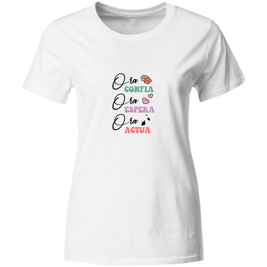 Playera Religiosa Fc55. Versiculo Bíblico Cristiana Católica