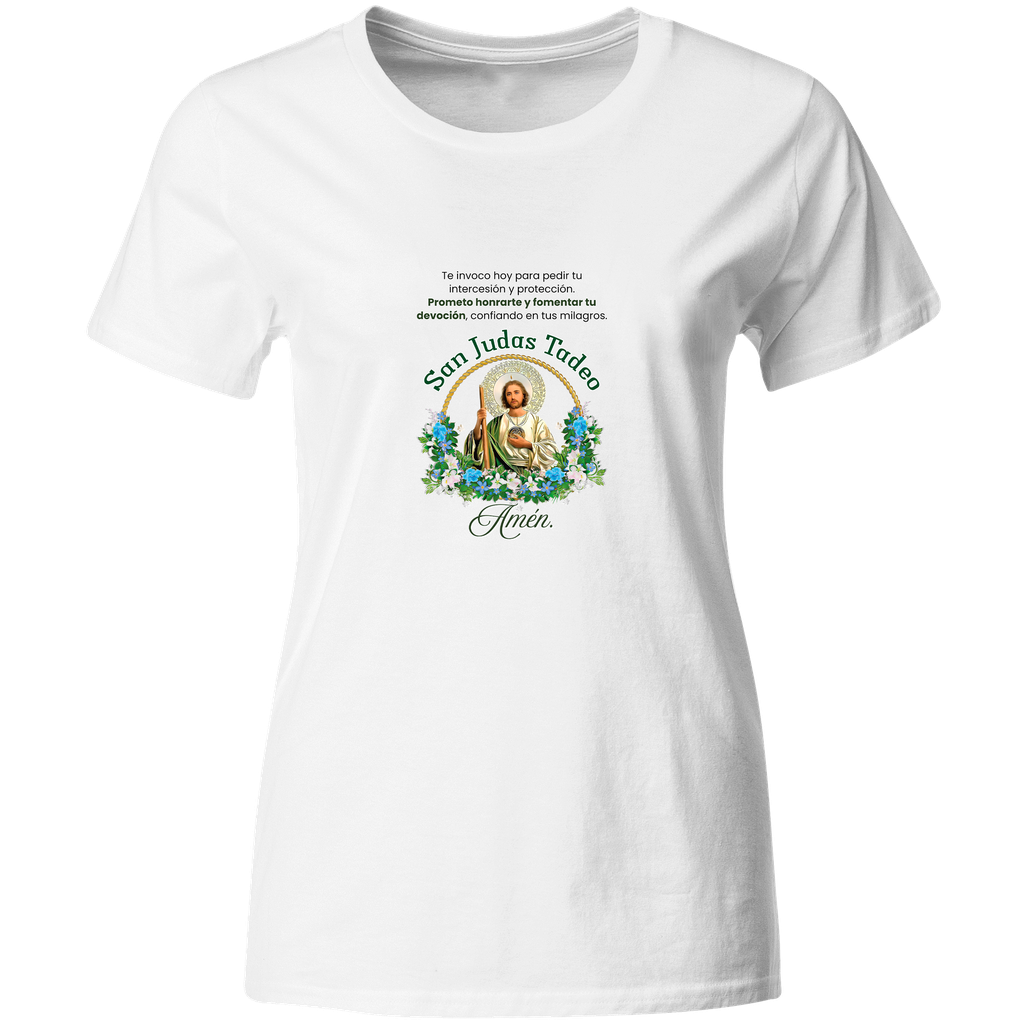 Playera Religiosa Rg102. San Judas Tadeo Oración