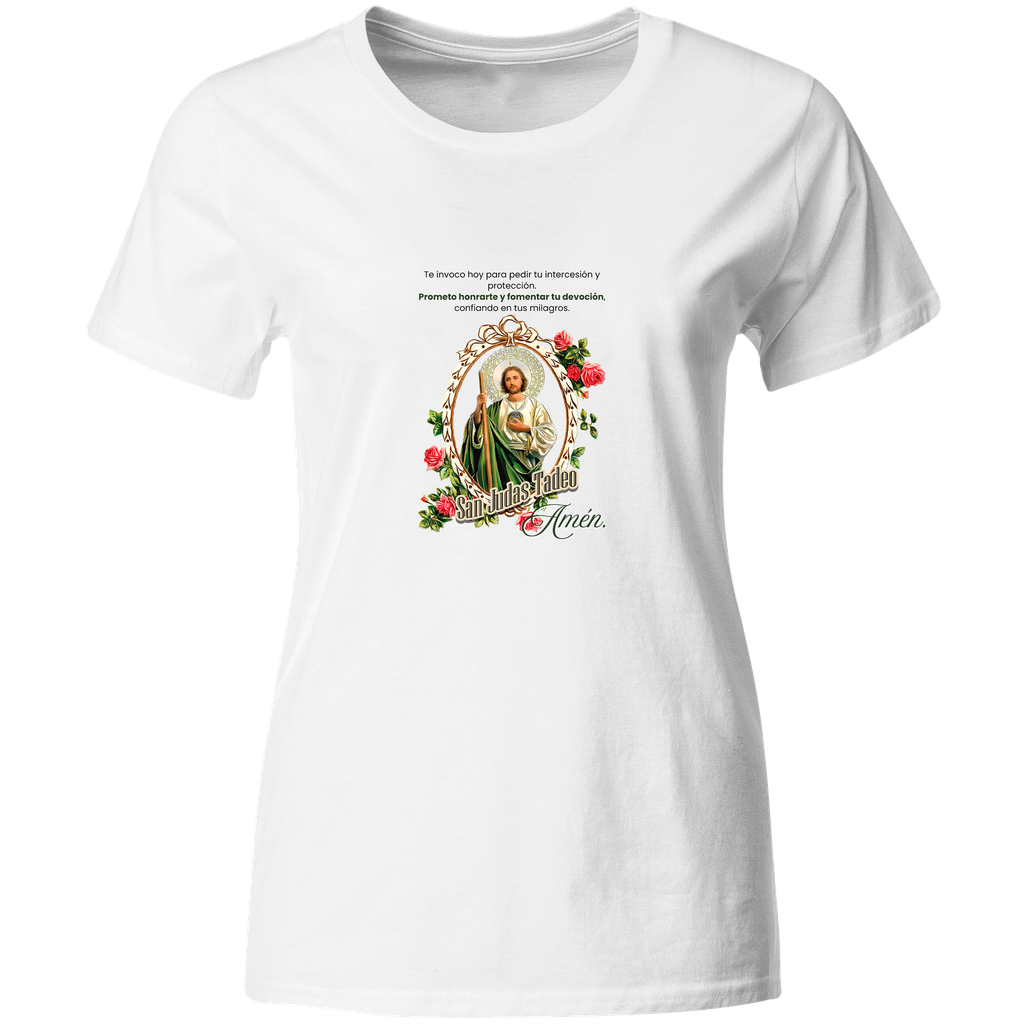 Playera Religiosa Rg105. San Judas Tadeo Oración