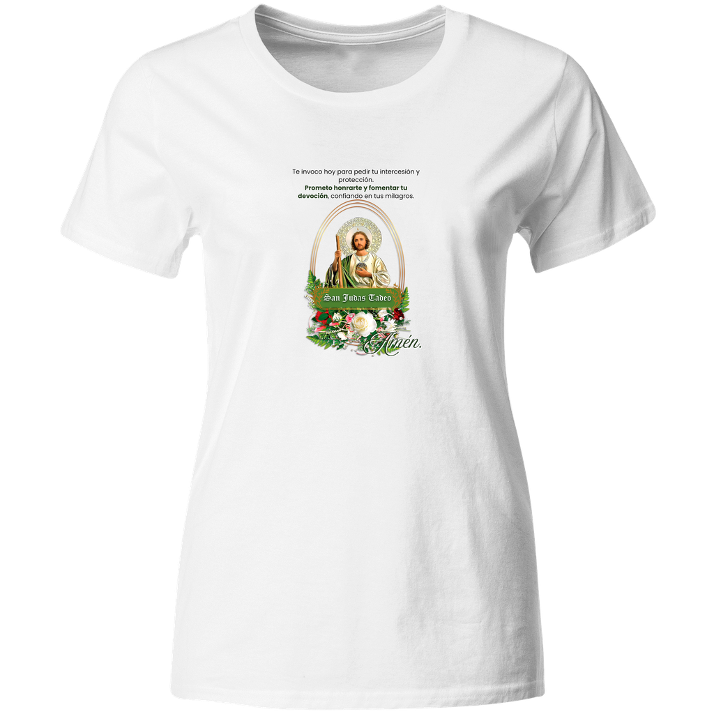 Playera Religiosa Rg106. San Judas Tadeo Oración