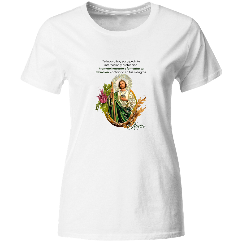 Playera Religiosa Rg108. San Judas Tadeo Oración