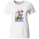 Playera Personalizada Cumpleaños Pc146. Sirena Mermaid La Sirenita