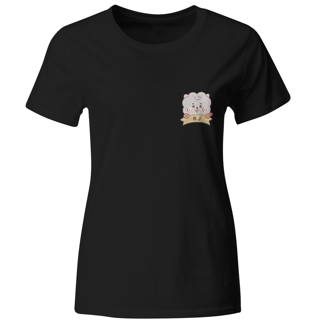 Playera bordada: RJ BT21 BTS