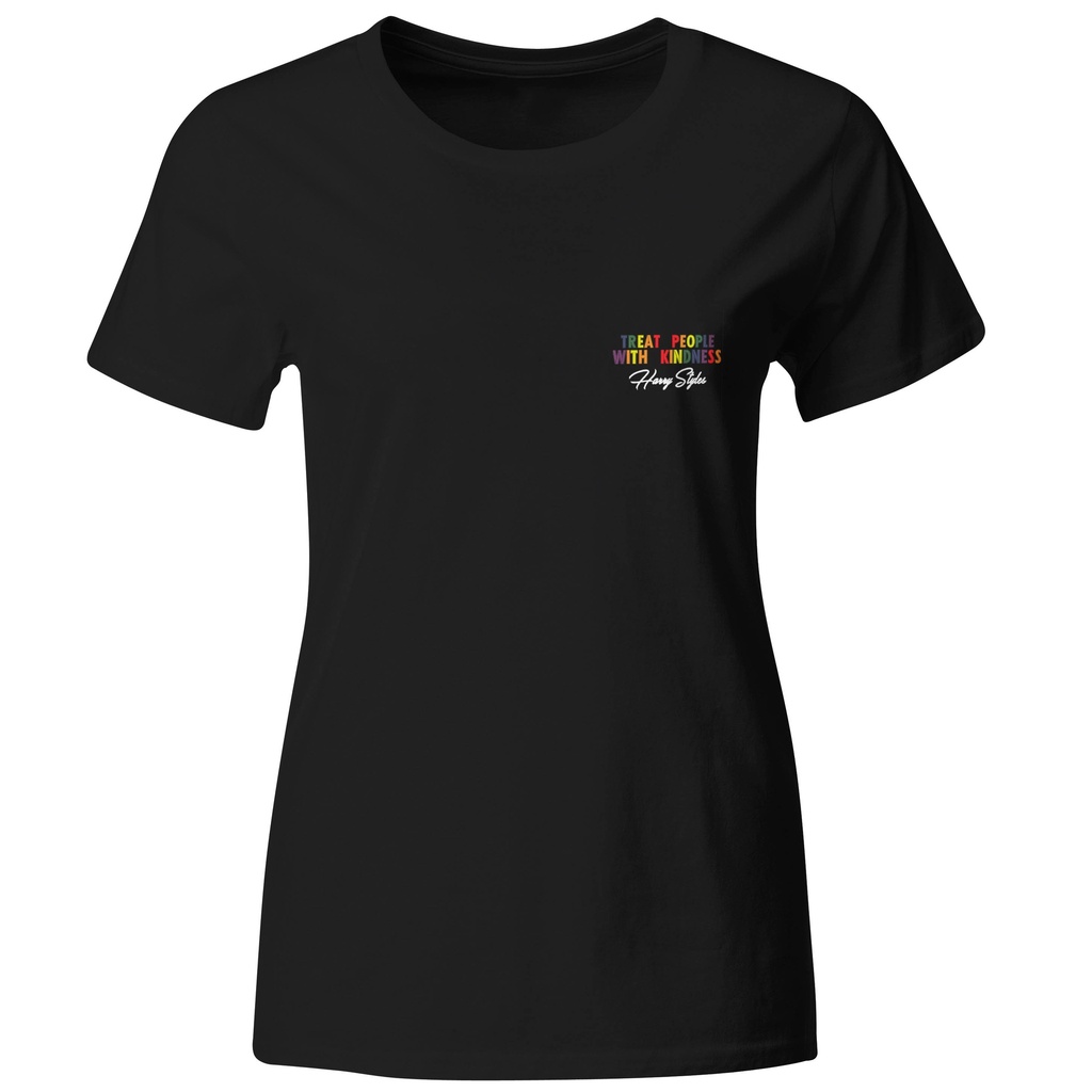 Playera bordada: Treat people with kindness. Harry Styles