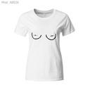 Playera Senos Con Piercing