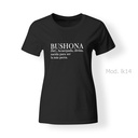 Playera estampada Bushona