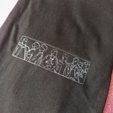 Playera bordada BTS integrantes