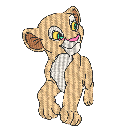 Playera bordada parejas: Nala y Simba (1 de 2)