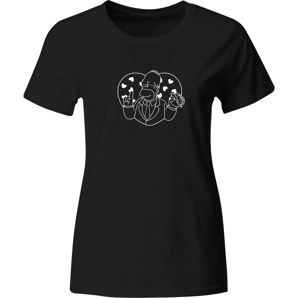 Playera pareja: Homero y March (2/2) | Mod. LK185