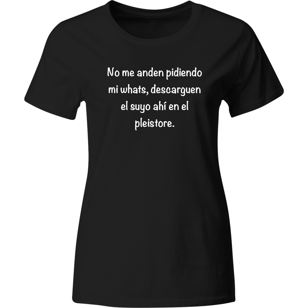 Playera Color lk312. Frase chistosa meme no me anden pidiendo