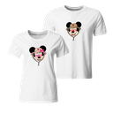 Playera Pareja lk321. Bad bunny mouse san Valentín aesthetic (1 de 2)