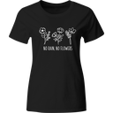 Playera Color Lk202. Frase No Rain No Flowers Anime