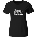 Playera Color Lk467. Frase una loba como yo canción