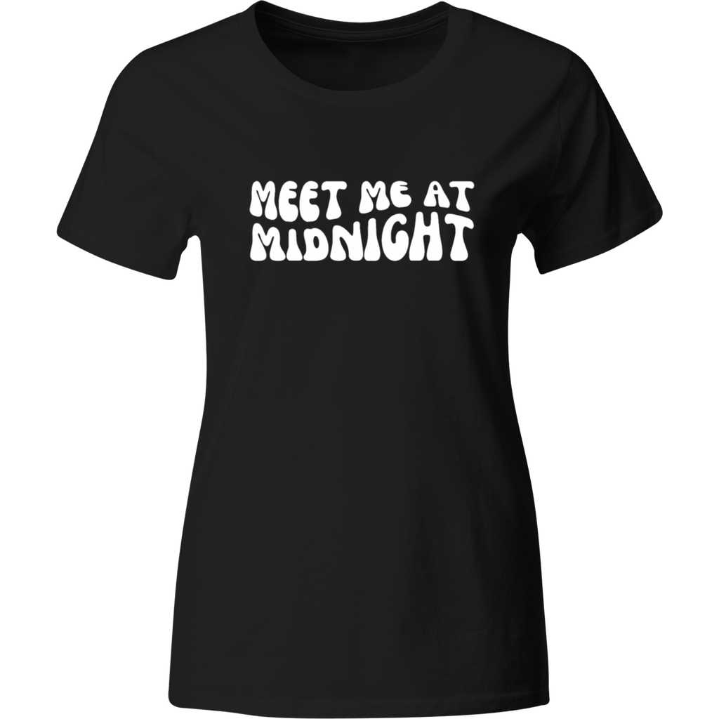 Playera Color Lk469. Frase midnight taylor concierto fan