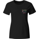 Playera Individual Bordada Lc3. Frase Positiva hermosa eres poderosa