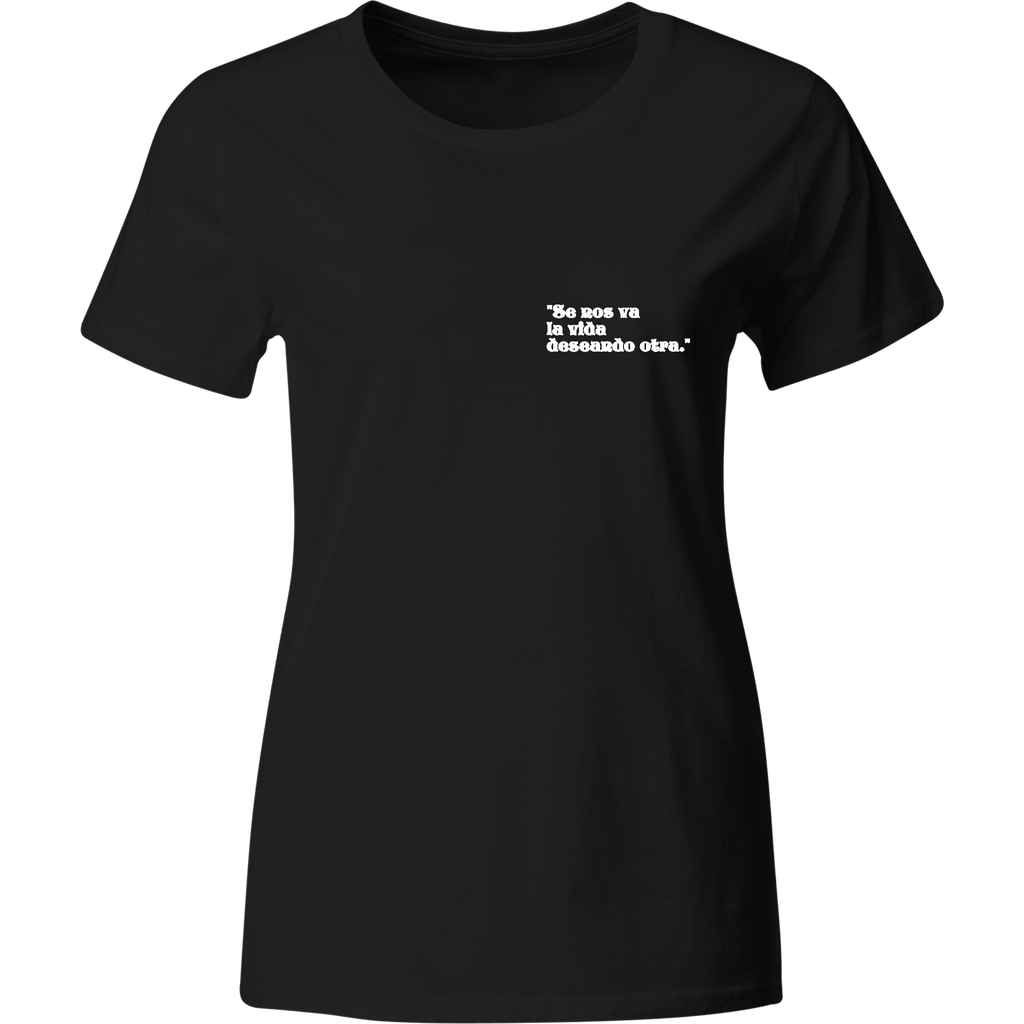 Playera Individual Bordada Lc6. Frase positiva motivación
