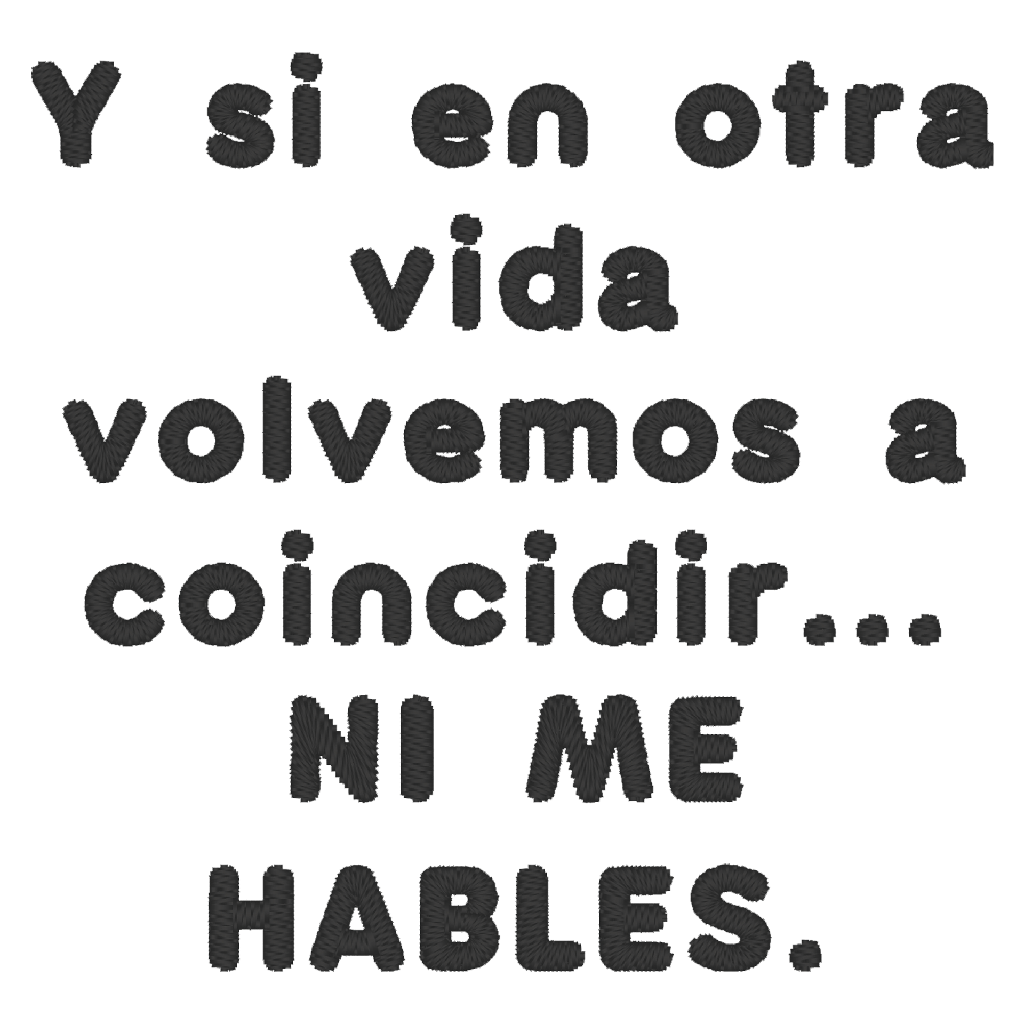 Playera Individual Bordada Lc9. Frase meme chistosa regalo