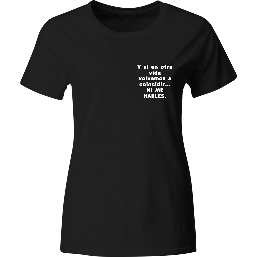 Playera Individual Bordada Lc9. Frase meme chistosa regalo